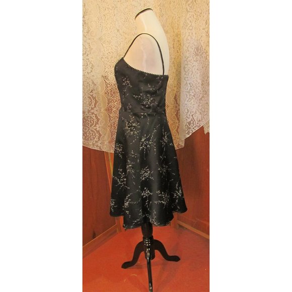 Vintage Byer Too!! Spaghetti Strap RockaBilly Party/Swing/Cocktail Dress USA S9 - Picture 4 of 7